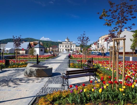 34701 Rynek w Muszynie © Konrad Rogoziński